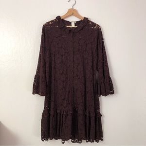 H&M Purple Lace Dress